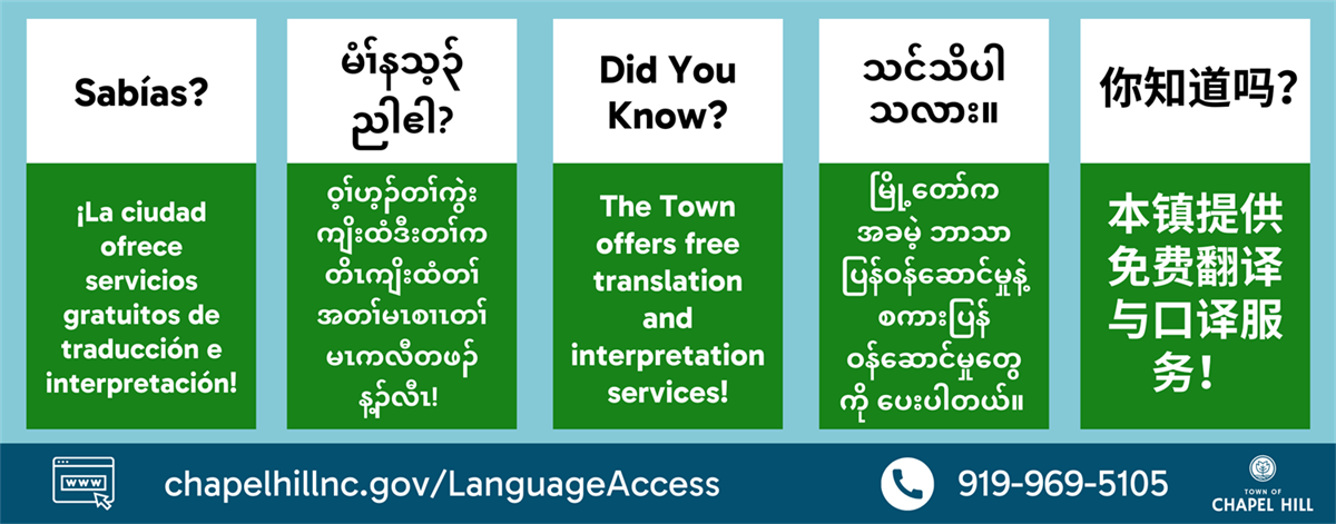 Language Services | Chapel Hill, NC