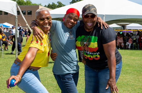 Attendees enjoying the Chapel Hill-Carrboro Juneteenth Celebration