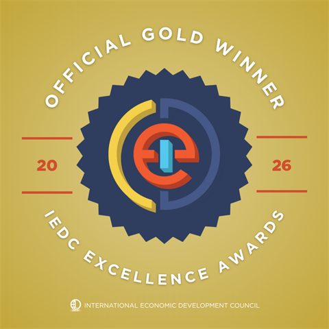 International Economic Development Council Gold Excellence Award Winner