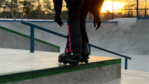 Skater at Homestead Skate Park
