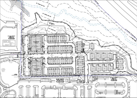 Blueprint for development at 115 Chapel Point Road