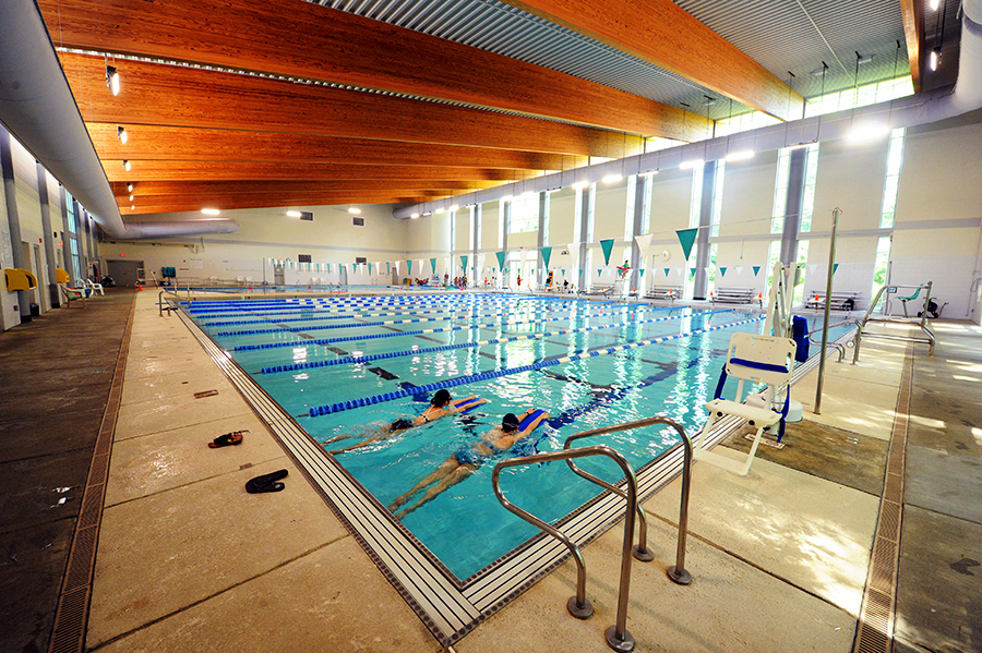 Indoor pool at Homestead Aquatic Center
